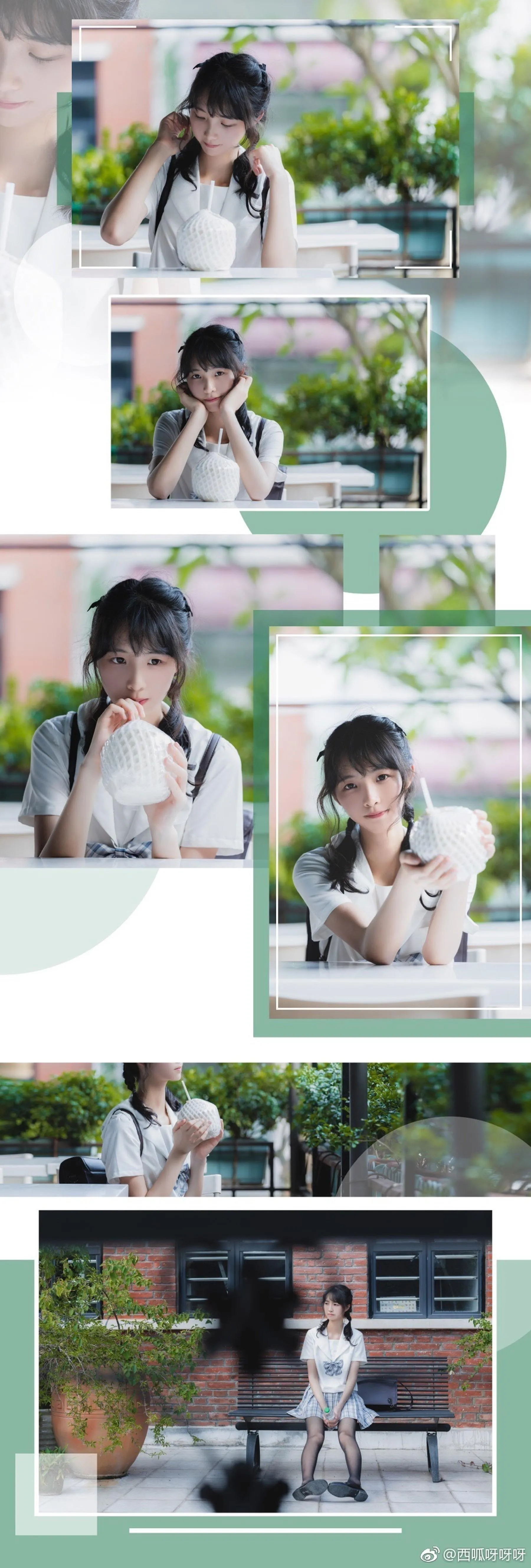 西瓜少女西呱呀呀呀 NO.027 – 制服的西瓜 18P [19P]插图5